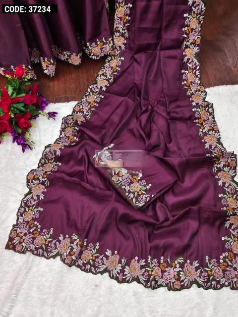 Krishnavi tussar silk fancy saree wholesale